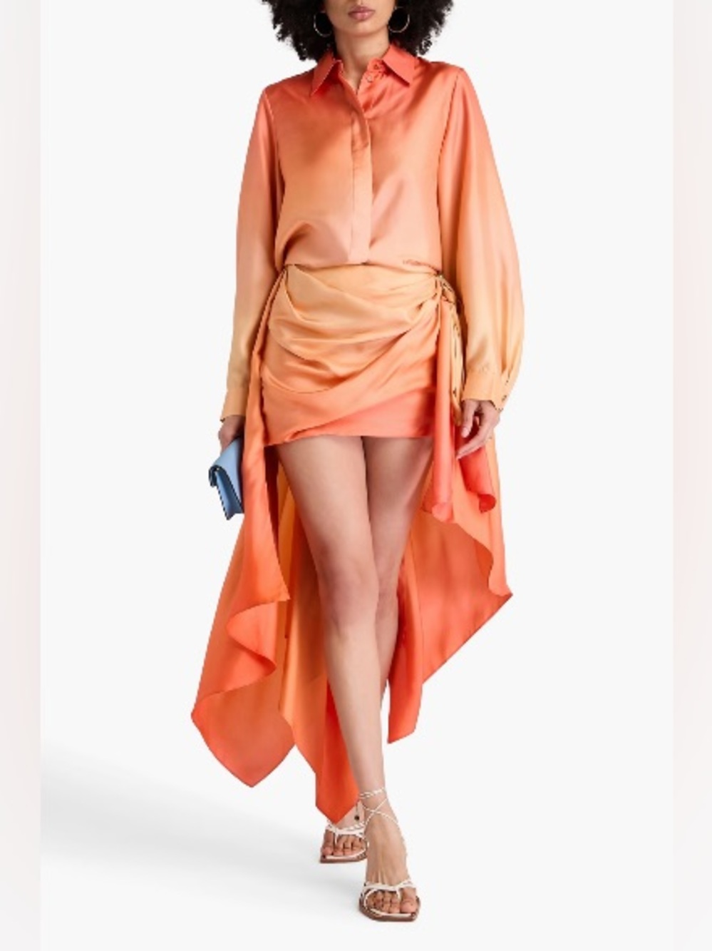 Zimmermann Tranquility Scarf Mini Skirt